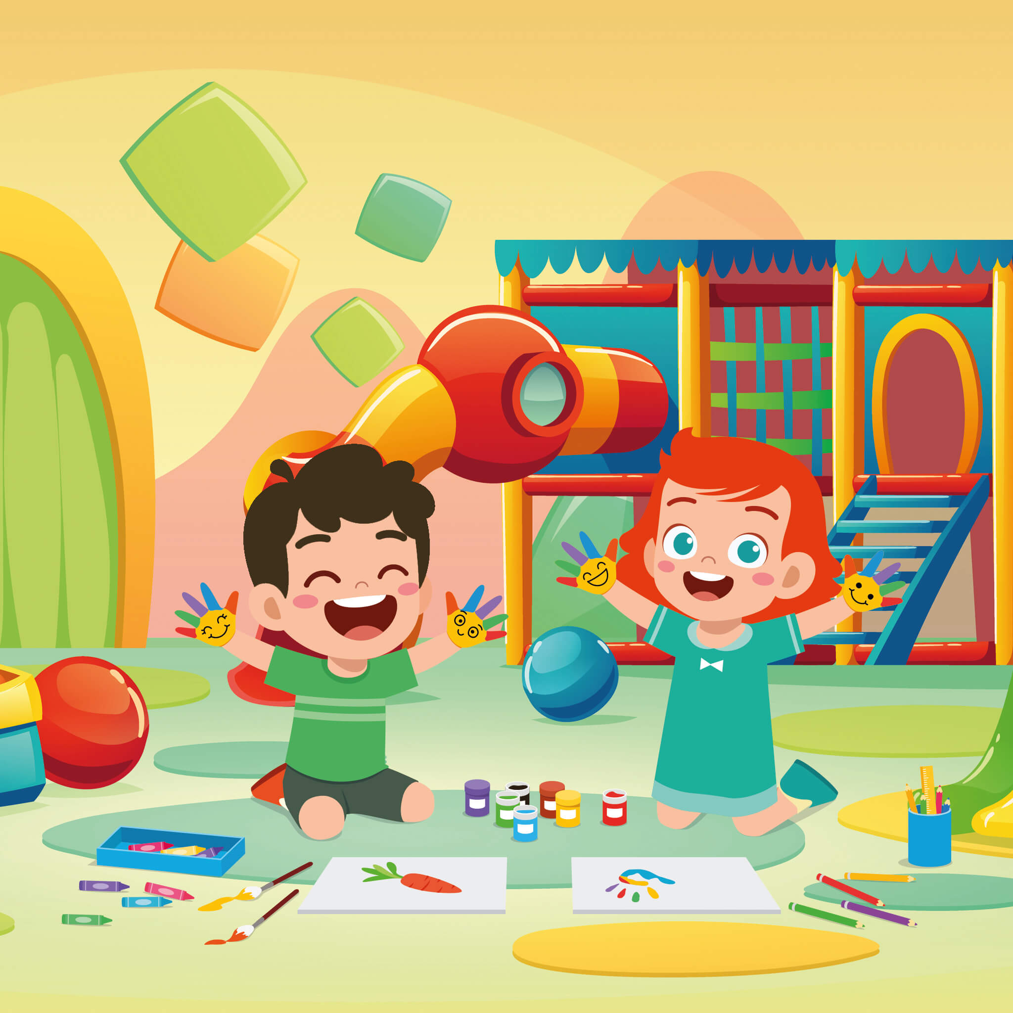 All worksheets from the category «1-2 years»