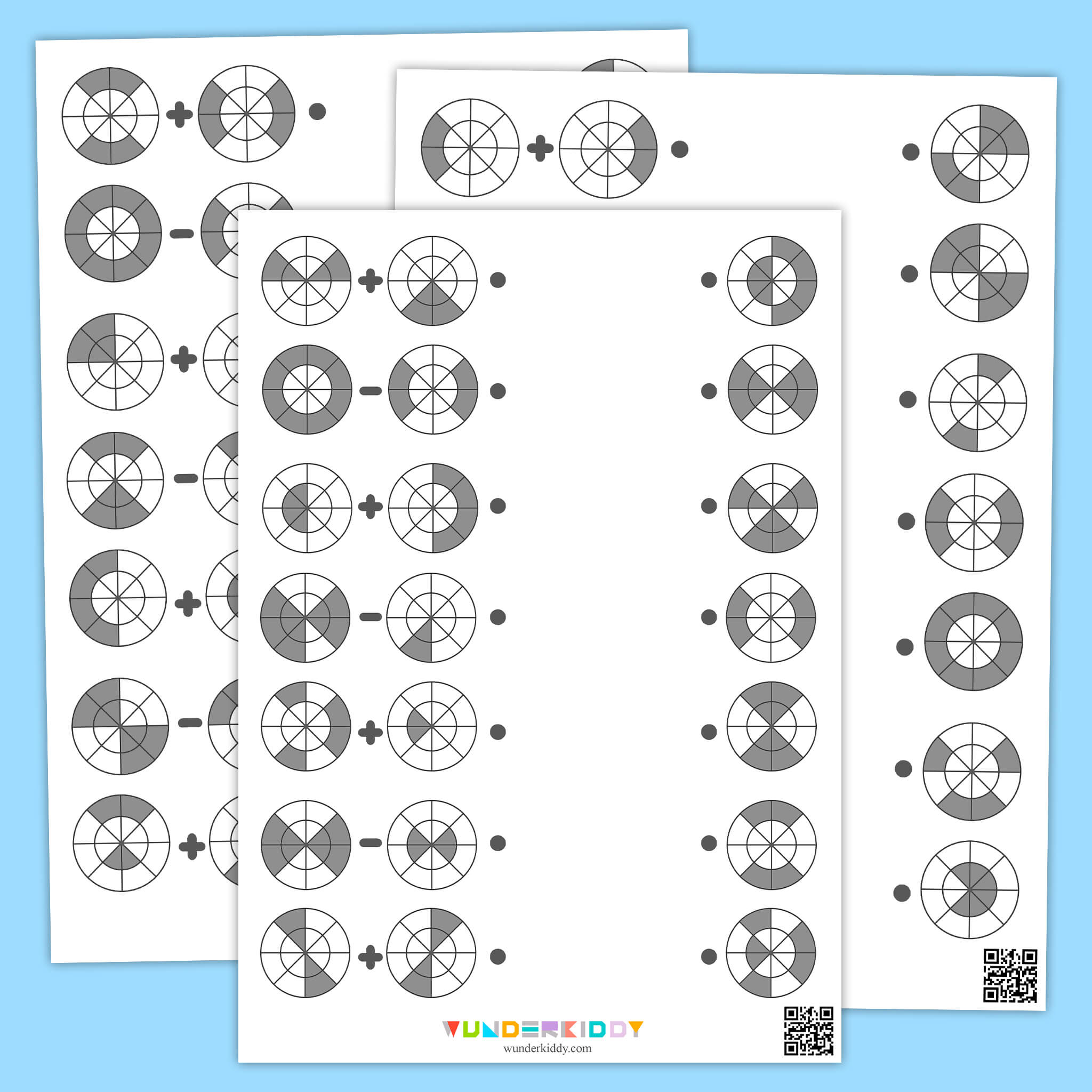 Рабочие листы для детей «Круг»