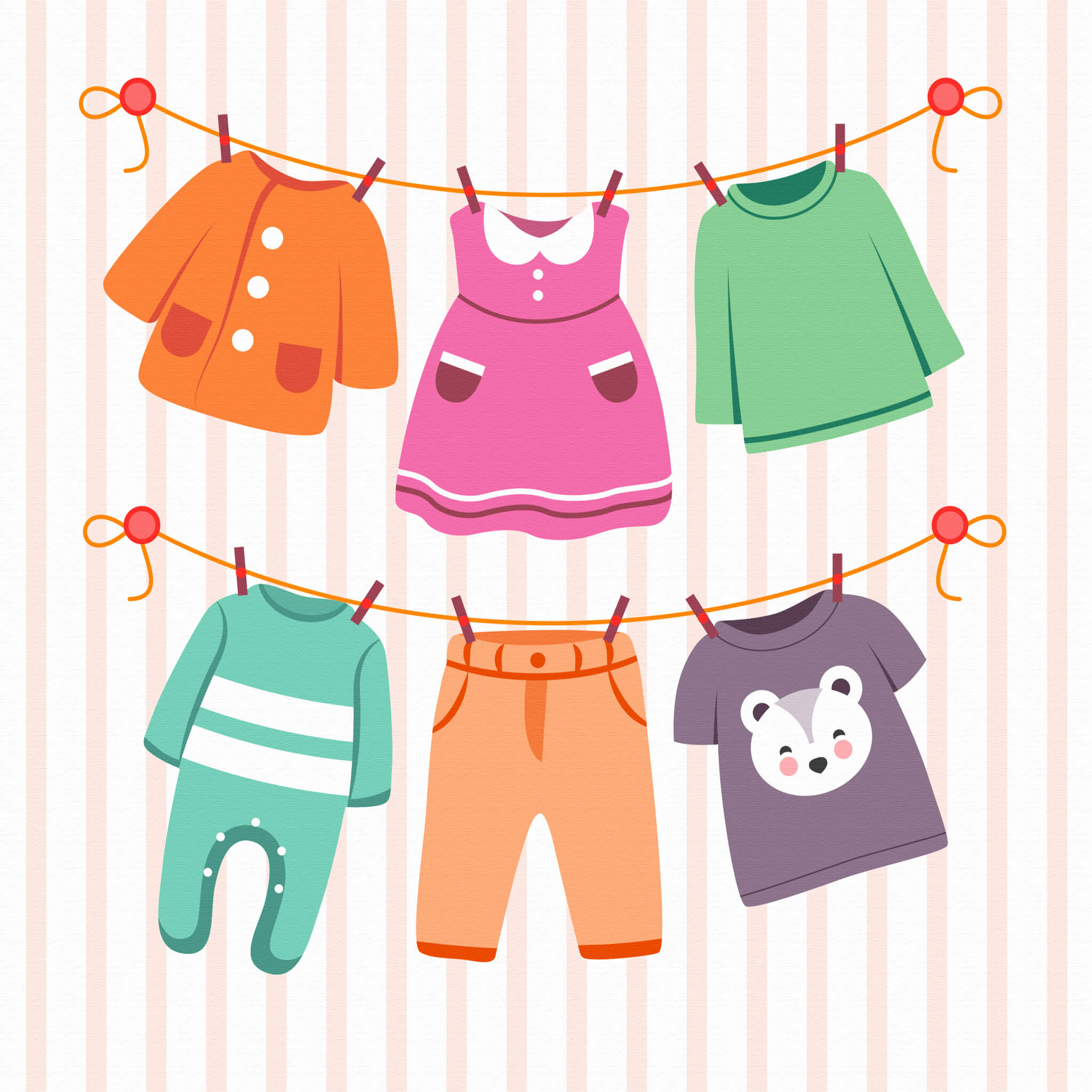 All worksheets from the category «Clothing»