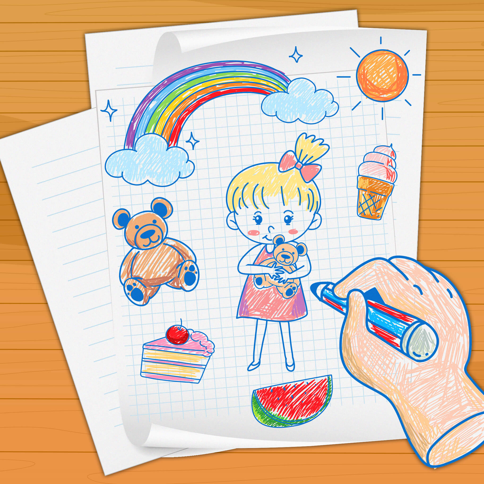 All worksheets from the category «Colouring Pages»