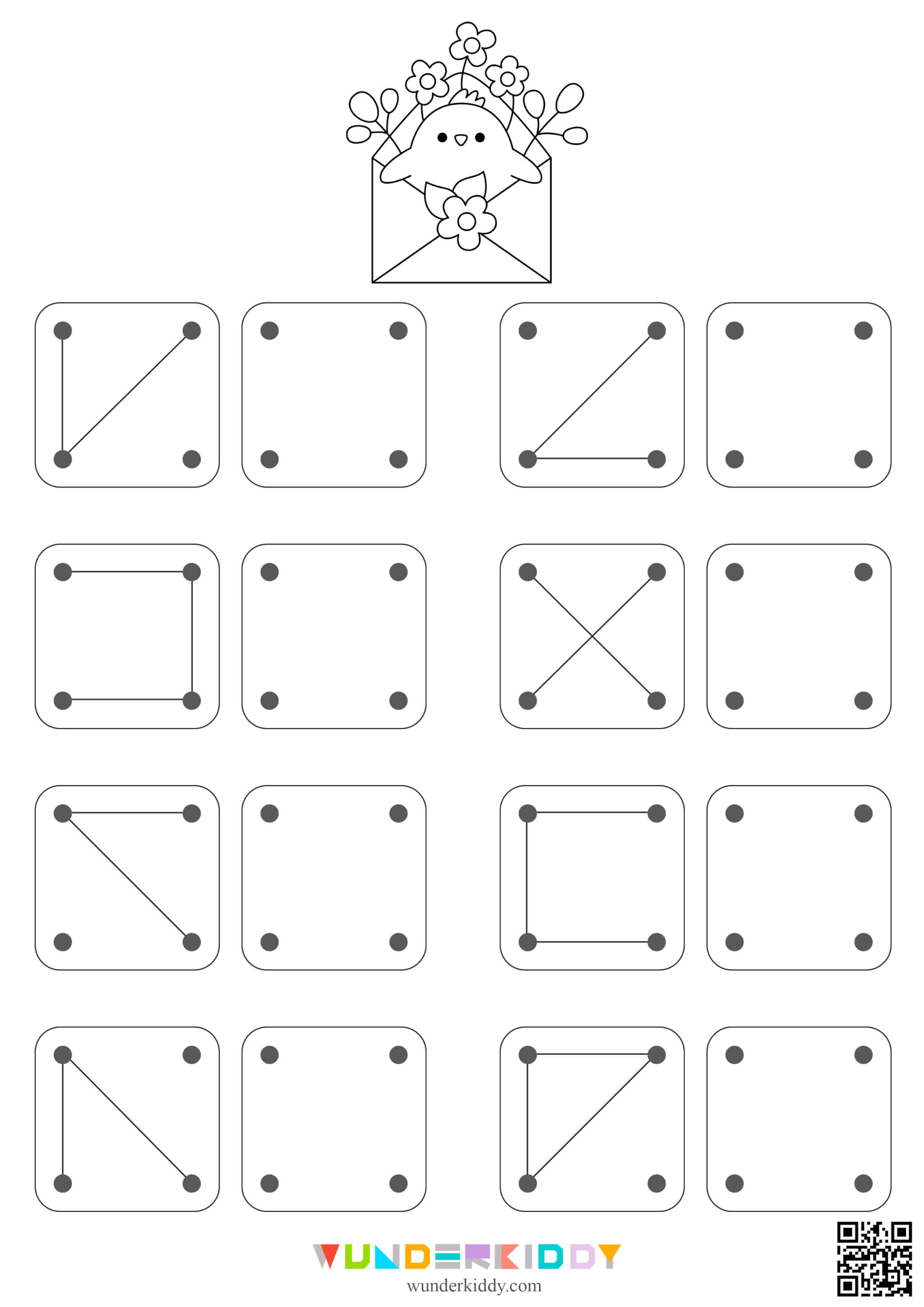 Copy the Pattern Lines Worksheets - Image 3