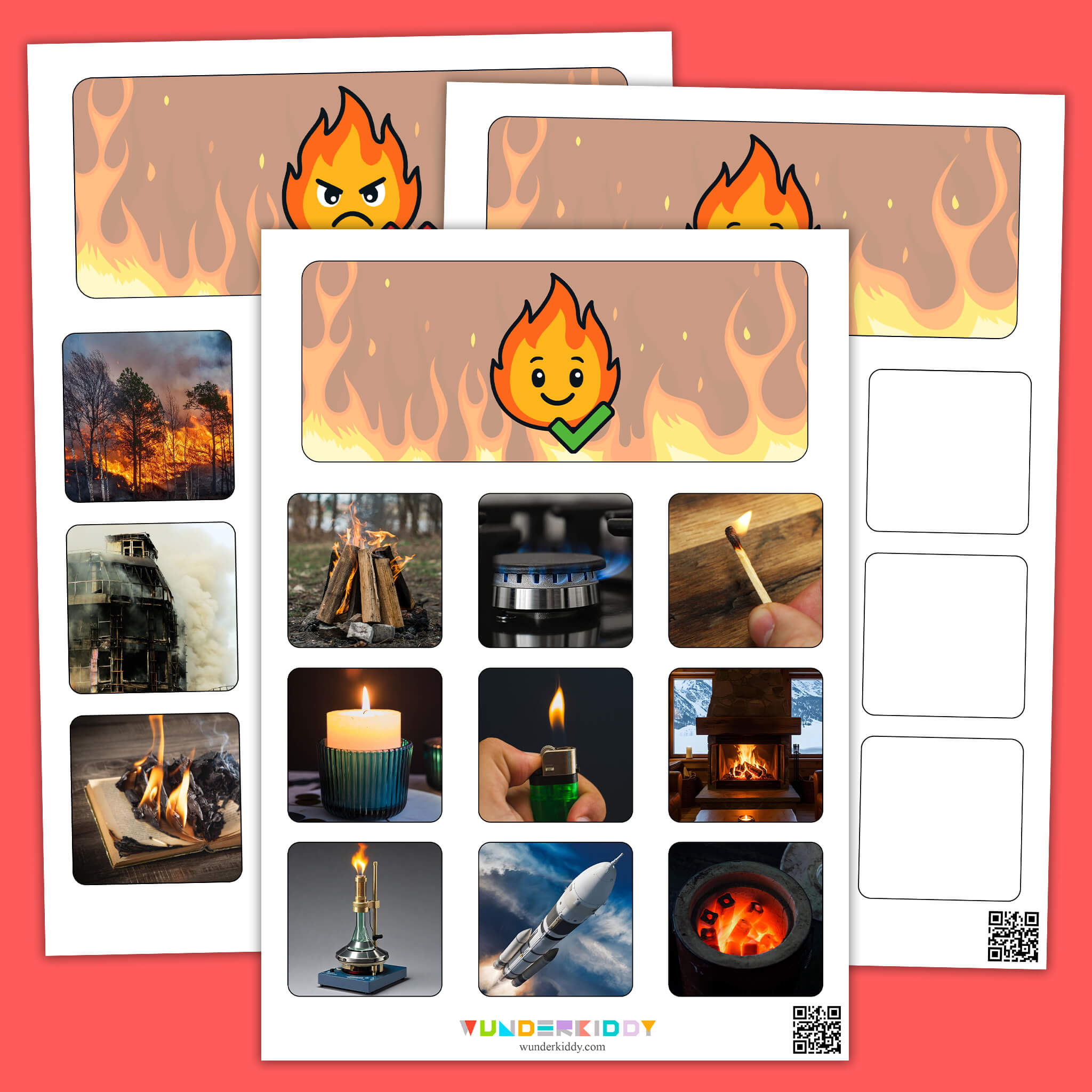 Learn About Fire: Good vs Bad Fire Game