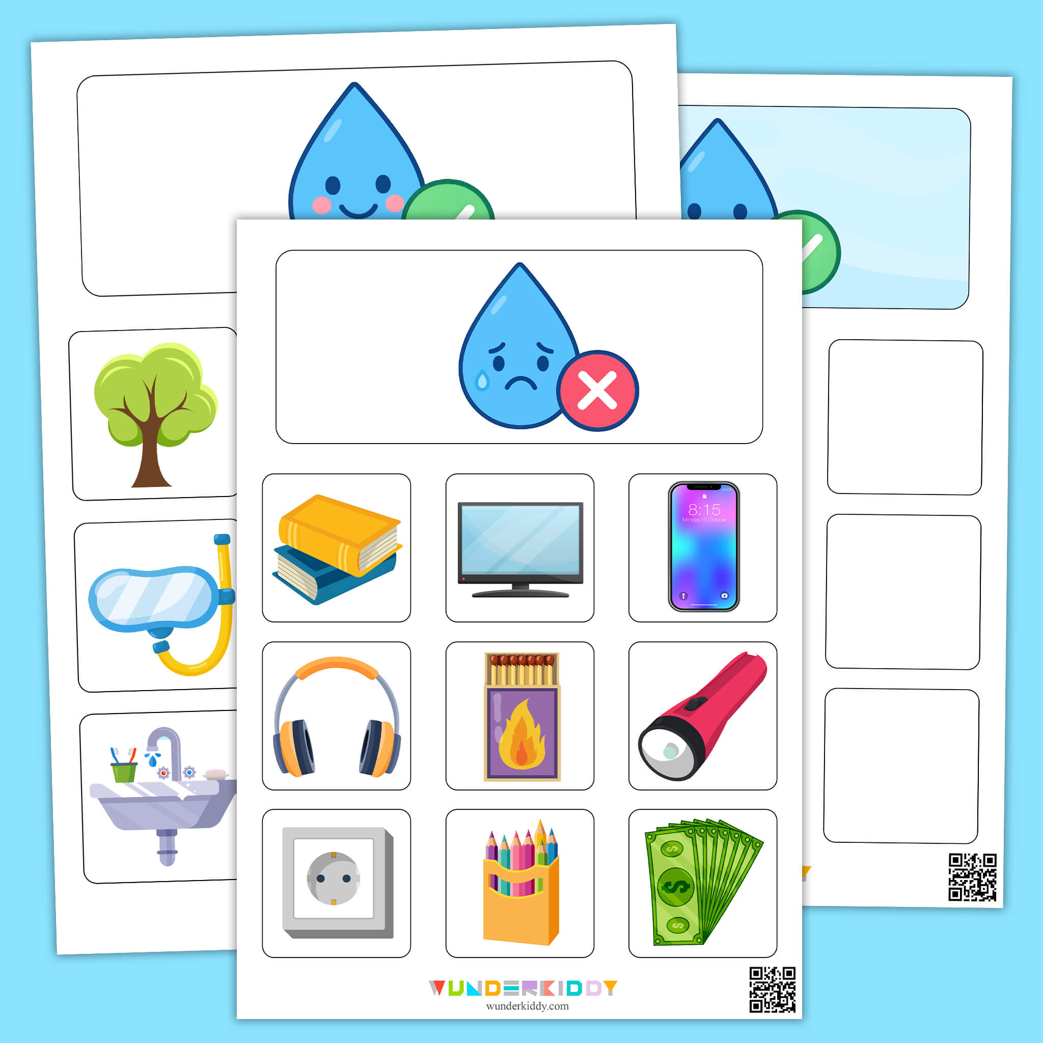 Розвиваюча гра «Користь та шкода води»