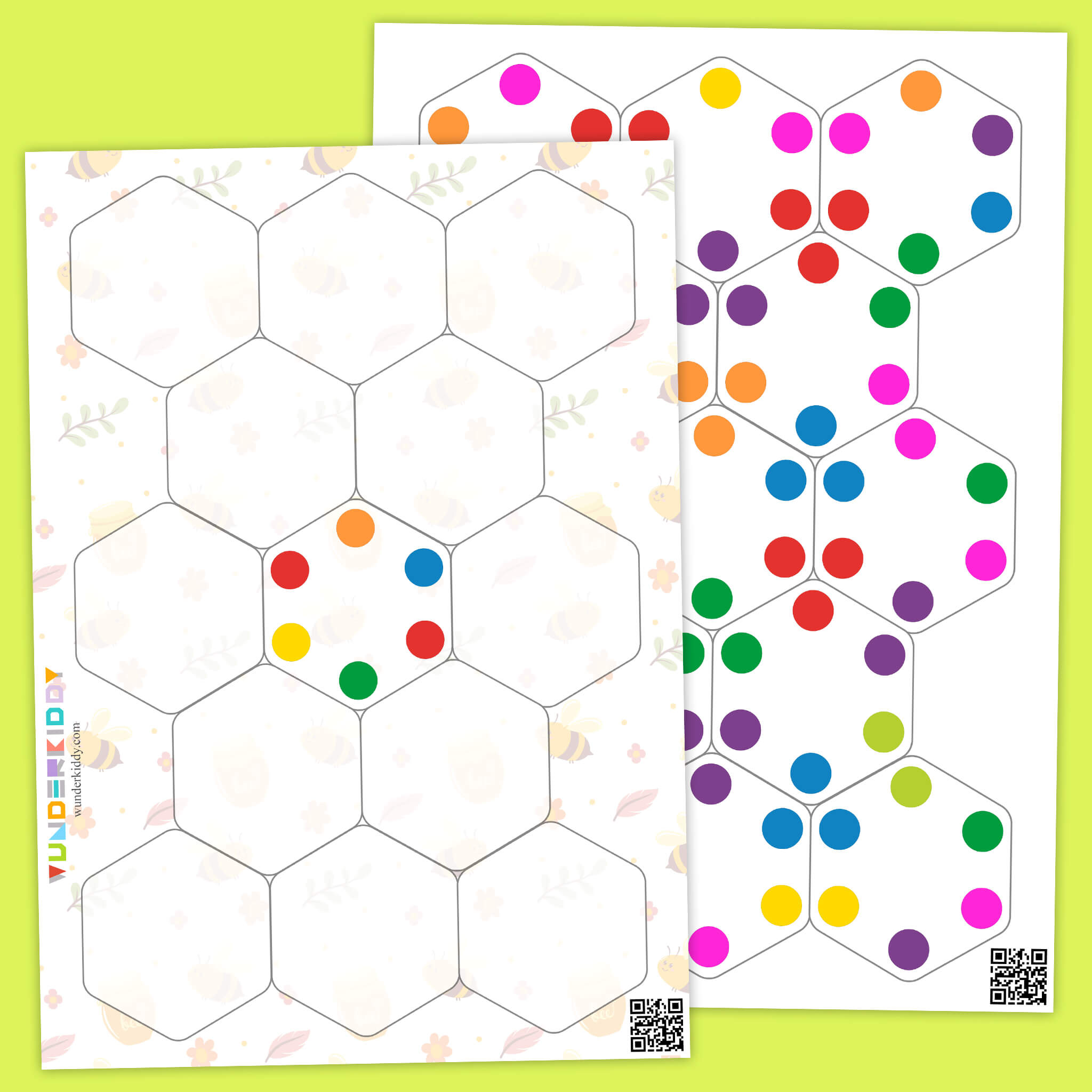 Logic Puzzle: Color Match Hexagon