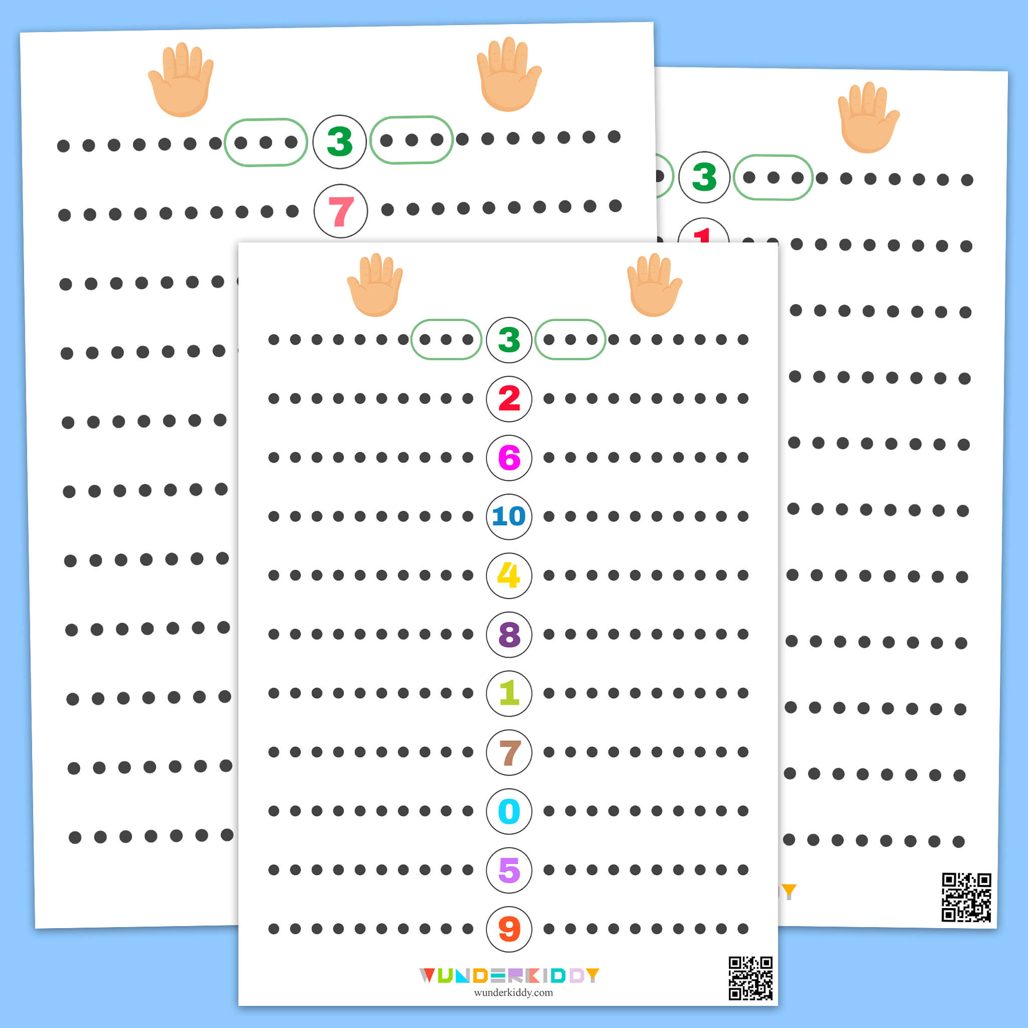 Bilateral Coordination: Numbers 0-10 Challenge