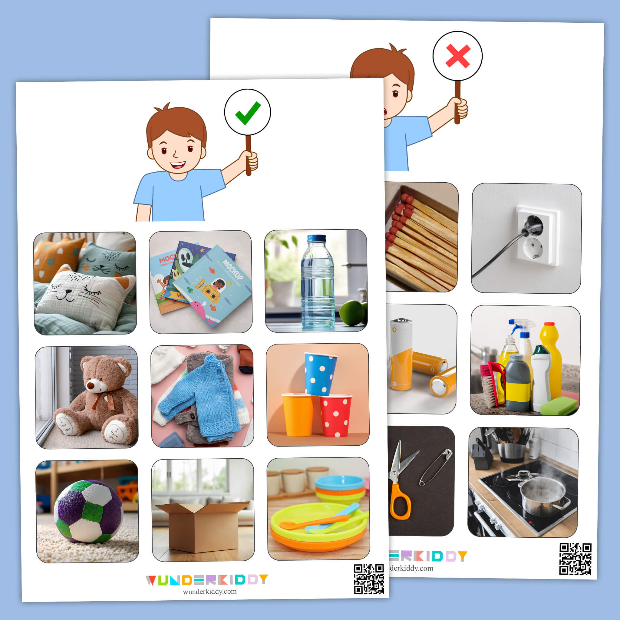 Safe and Unsafe Household Objects Activity