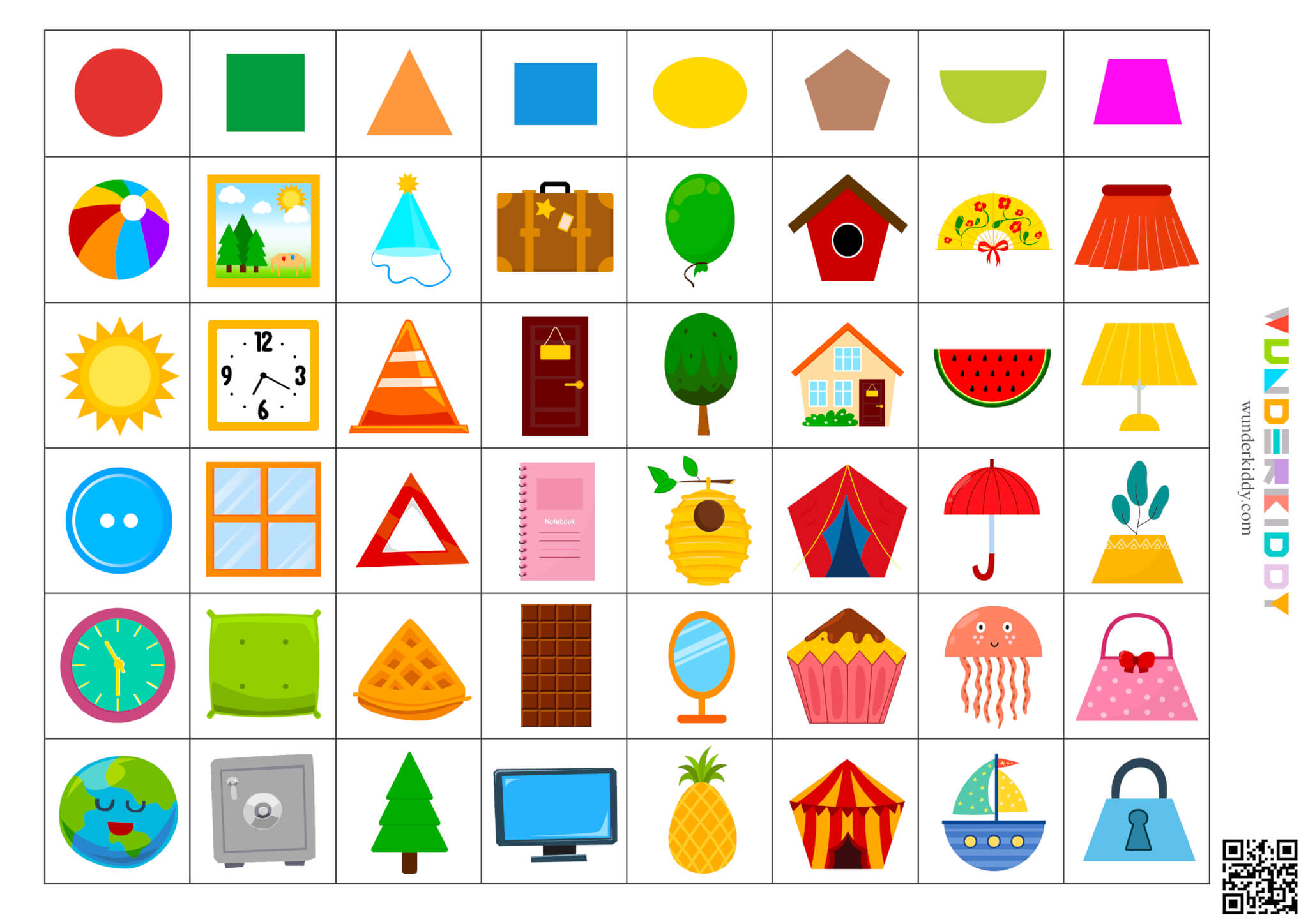Shape Recognition Matching Activity - Image 3