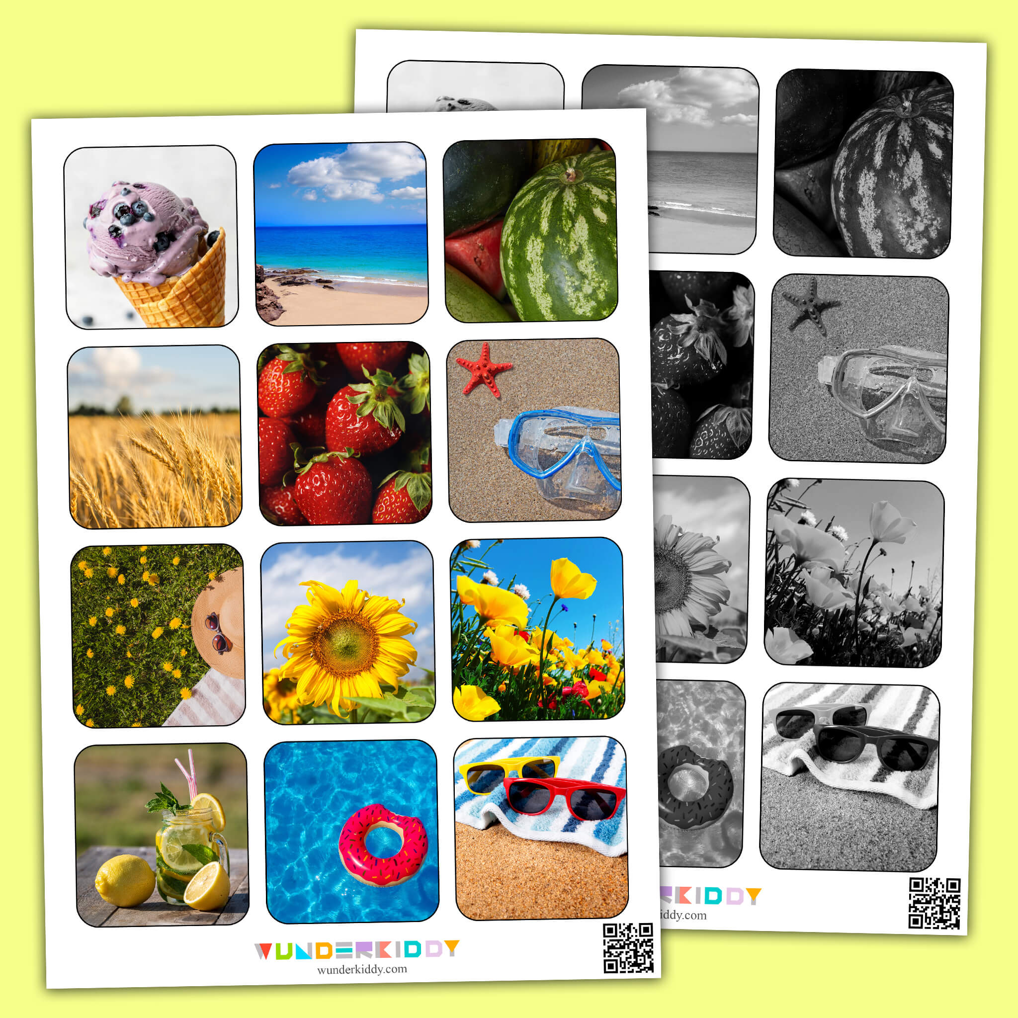 Дидактична гра «Ознаки літа»