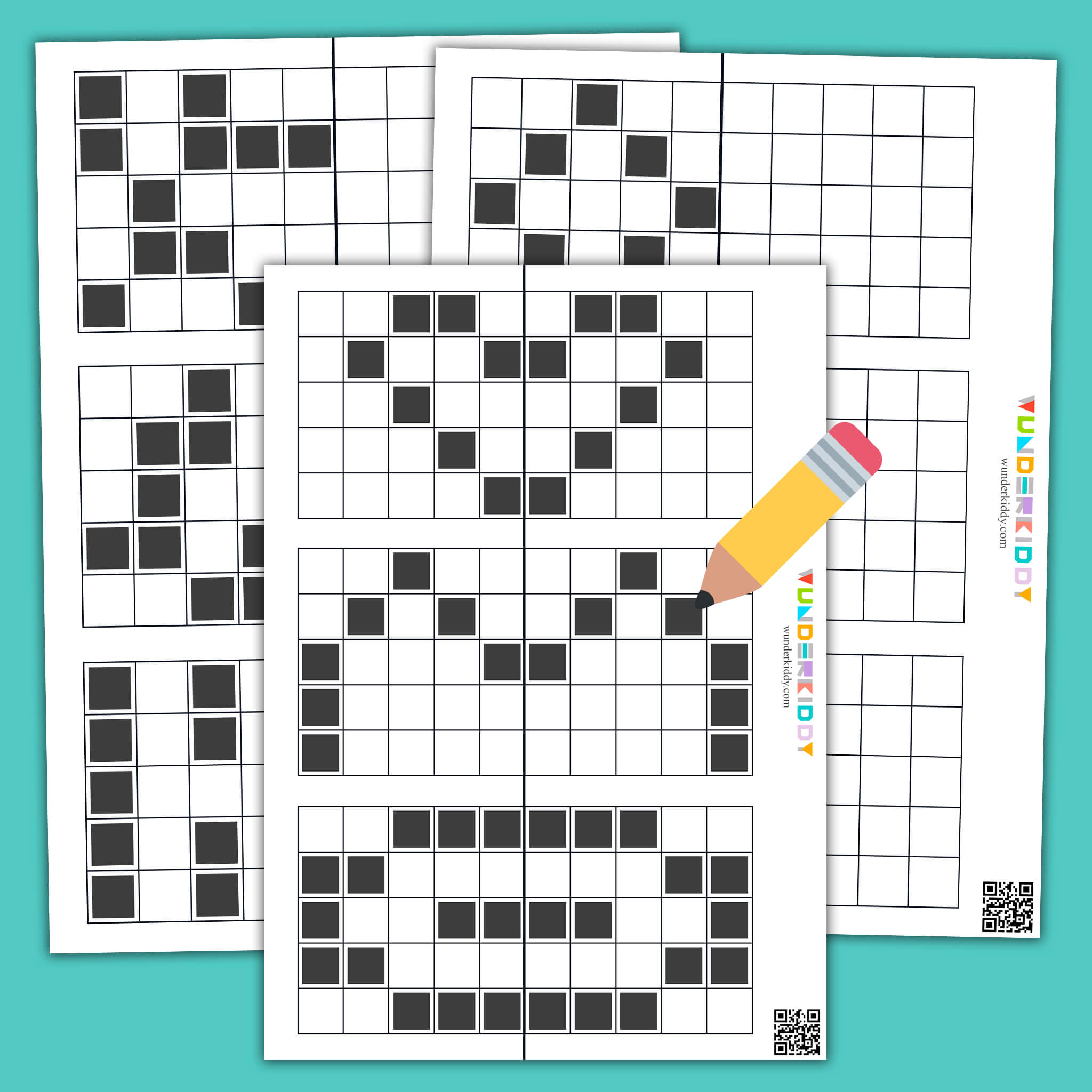 Symmetry Worksheets for Preschool