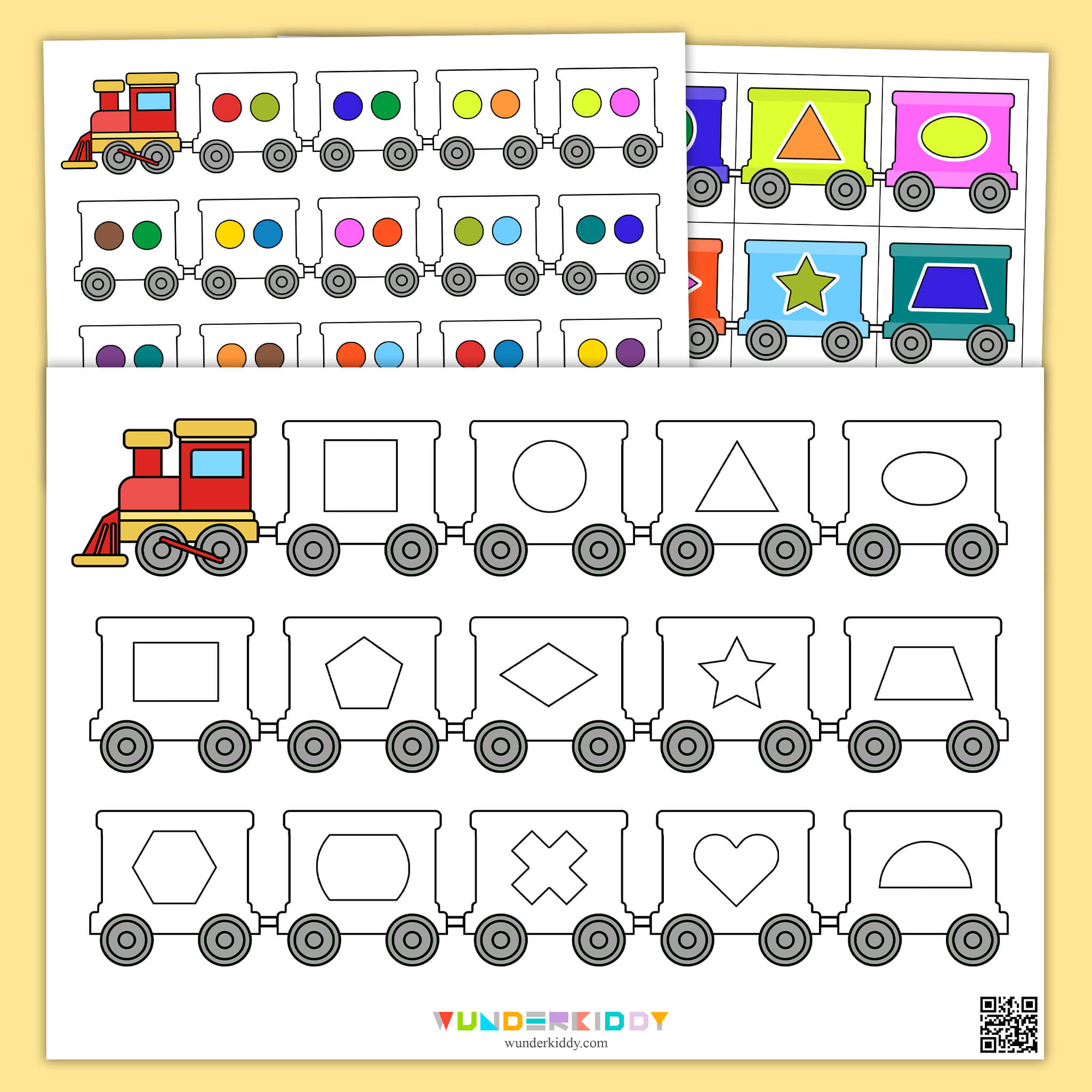 Preschool Train Activity