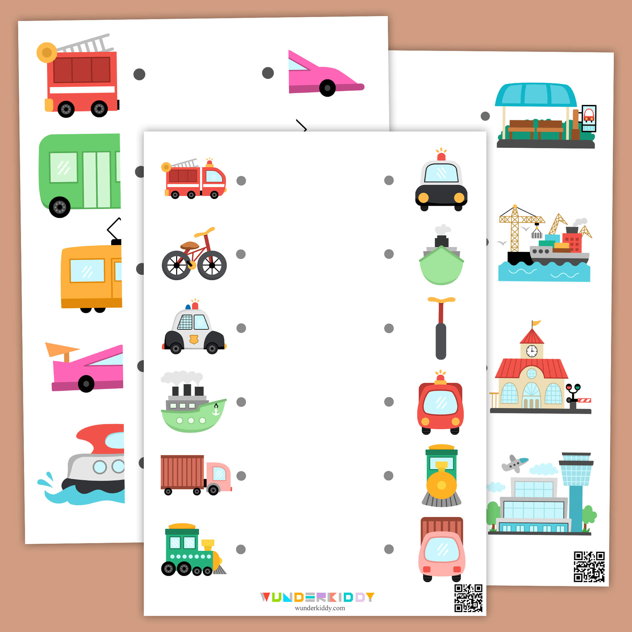 Transportation Educational Activities and Worksheets